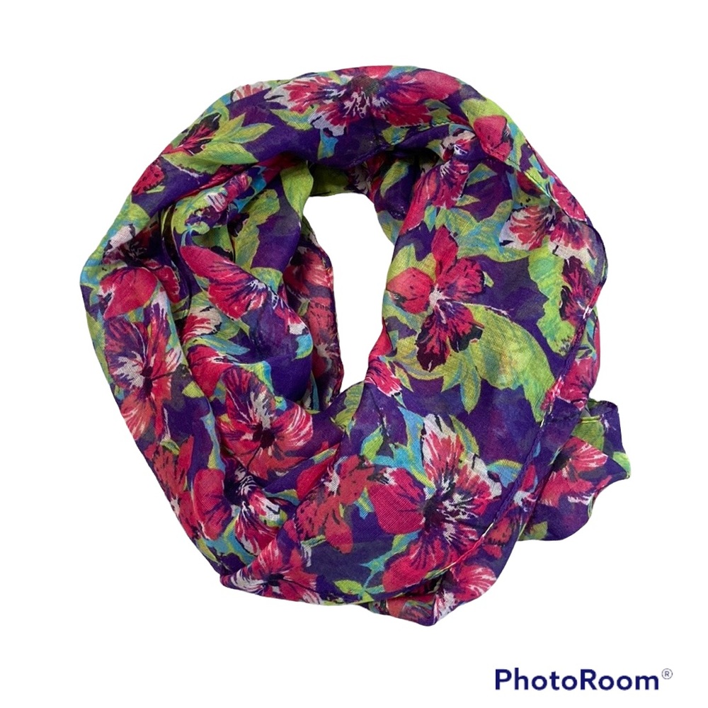Floral Infinity Scarf